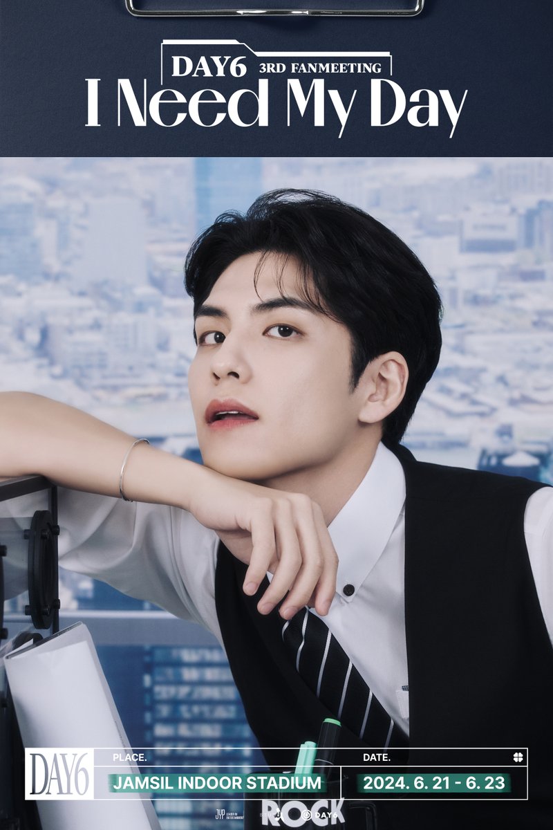 DAY6 3RD FANMEETING
'I Need My Day'🍀

#원필 #WONPIL needs My Day !

#DAY6 #데이식스
#MyDay
#DAY6_3RD_FANMEETING
#I_Need_My_Day