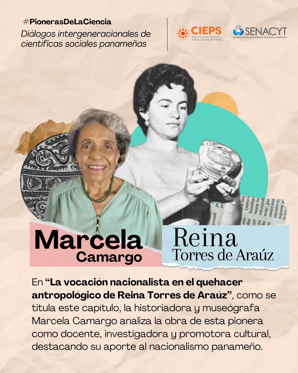 Conoce 5 de los diálogos intergeneracionales de este nuevo proyecto editorial de #PionerasDeLaCiencia, donde científicas sociales actuales reflexionan a partir de la obra de sus precursoras. 1/5🧵