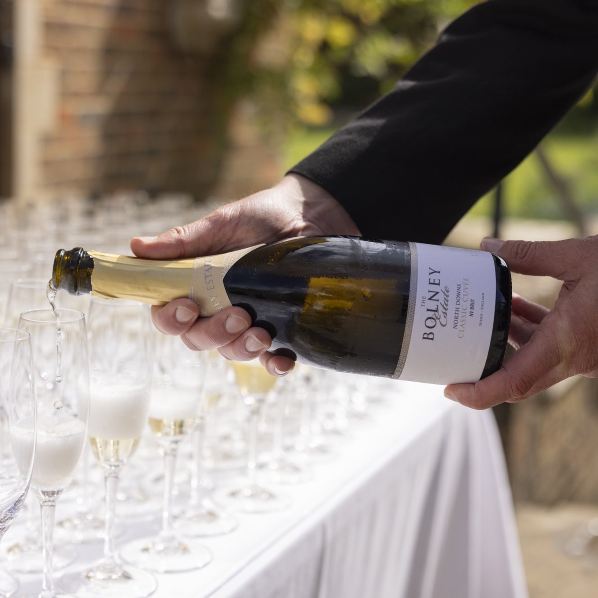 Thank you @Bolneyestate for treating our audiences to a glass of Bolney North Downs Cuvée at the opening night of the Festival last weekend! Photo: James Ratchford