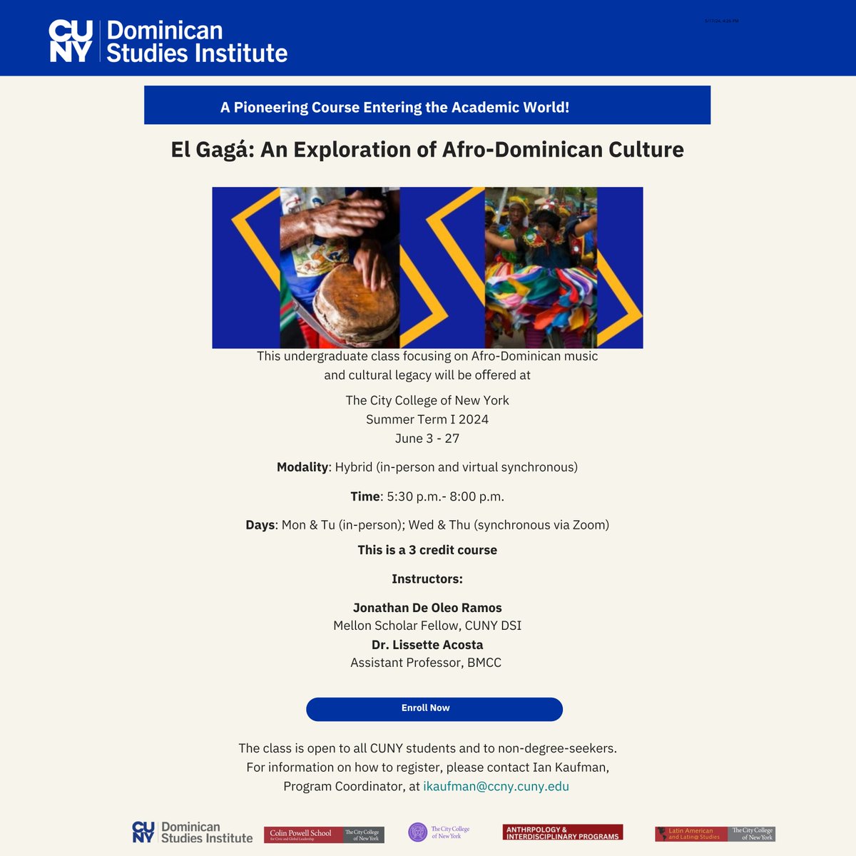 CUNY Dominican Studies Institute tweet media