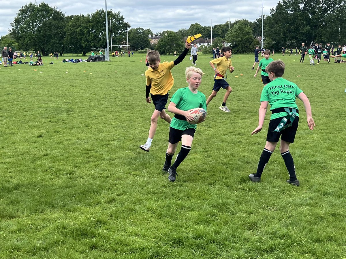 Today our girls and boys rugby teams had a fantastic opportunity to play in a tag rugby festival. Both teams played with great enthusiasm and passion throughout the day. We were voted the winners of the @OldCranleighans Spirit award and won a @Harlequins singed shirt!