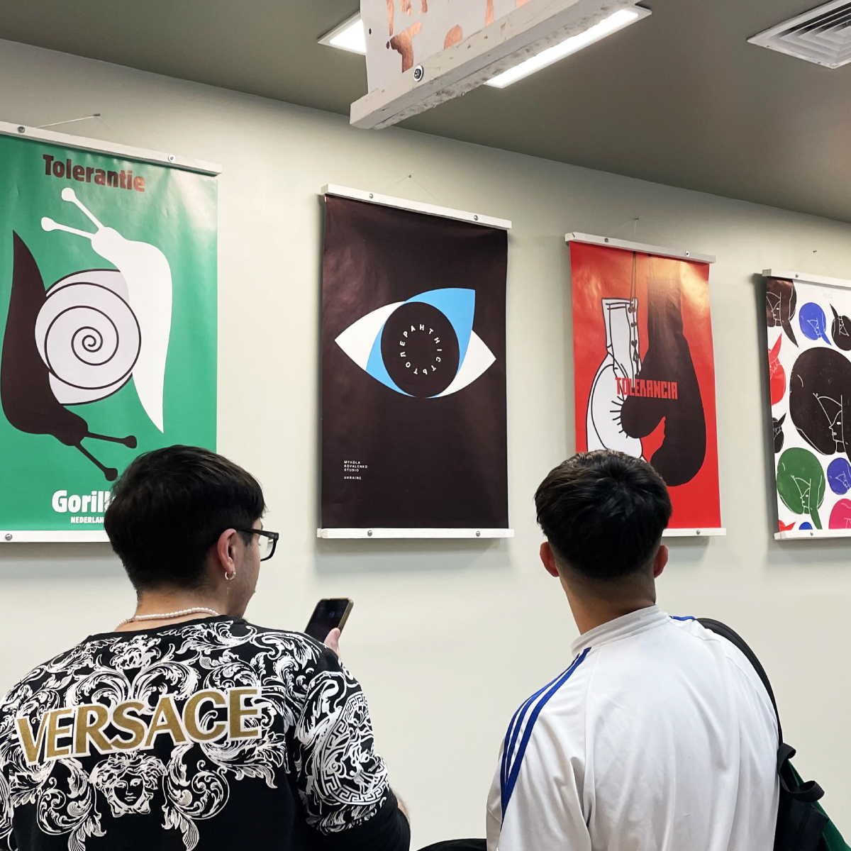 Buenos Aires / Argentina

My poster at the tolerance poster exhibition.
An exhibition of tolerance posters was opened at the San Miguel Campus of the University of Flores (UFLO) in Buenos Aires

Thanks to Mirko Ilichi and Natalia Volpe!