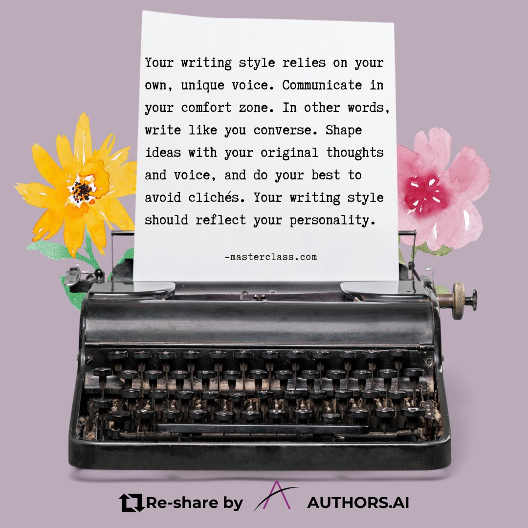 AuthorsAi's tweet image. Writer Tip of the Day!
#authortips #authorcommunity #writertips #amwriting
