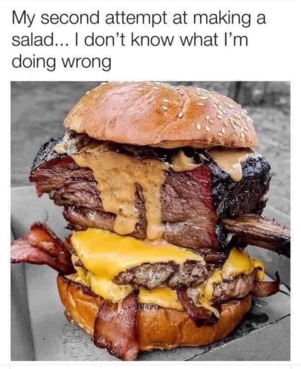 "Where's the salad Dor?" 🥗 😂