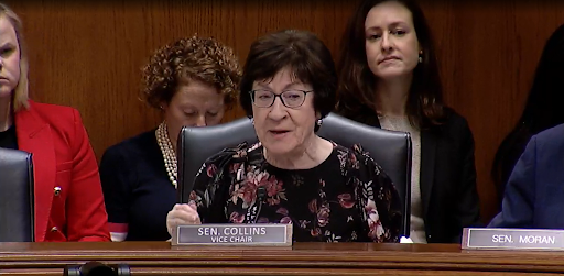 Thank you, @SenatorCollins, for being a reliable champion on Capitol Hill for the Alzheimer’s and dementia community for so many years. We greatly appreciate your ongoing efforts to increase research funding at the NIH and for asking Director Hodes on progress being made.