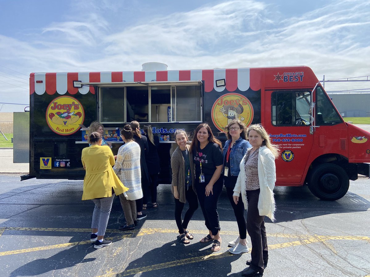 Staff Appreciation Month in School District #109!  The weather was perfect all the way through each day!  #D109Pride