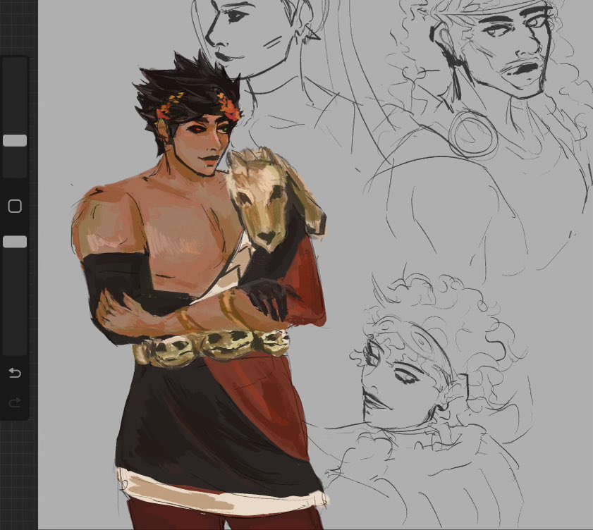 zagreus done for this hades wip…i miss them ahhhh