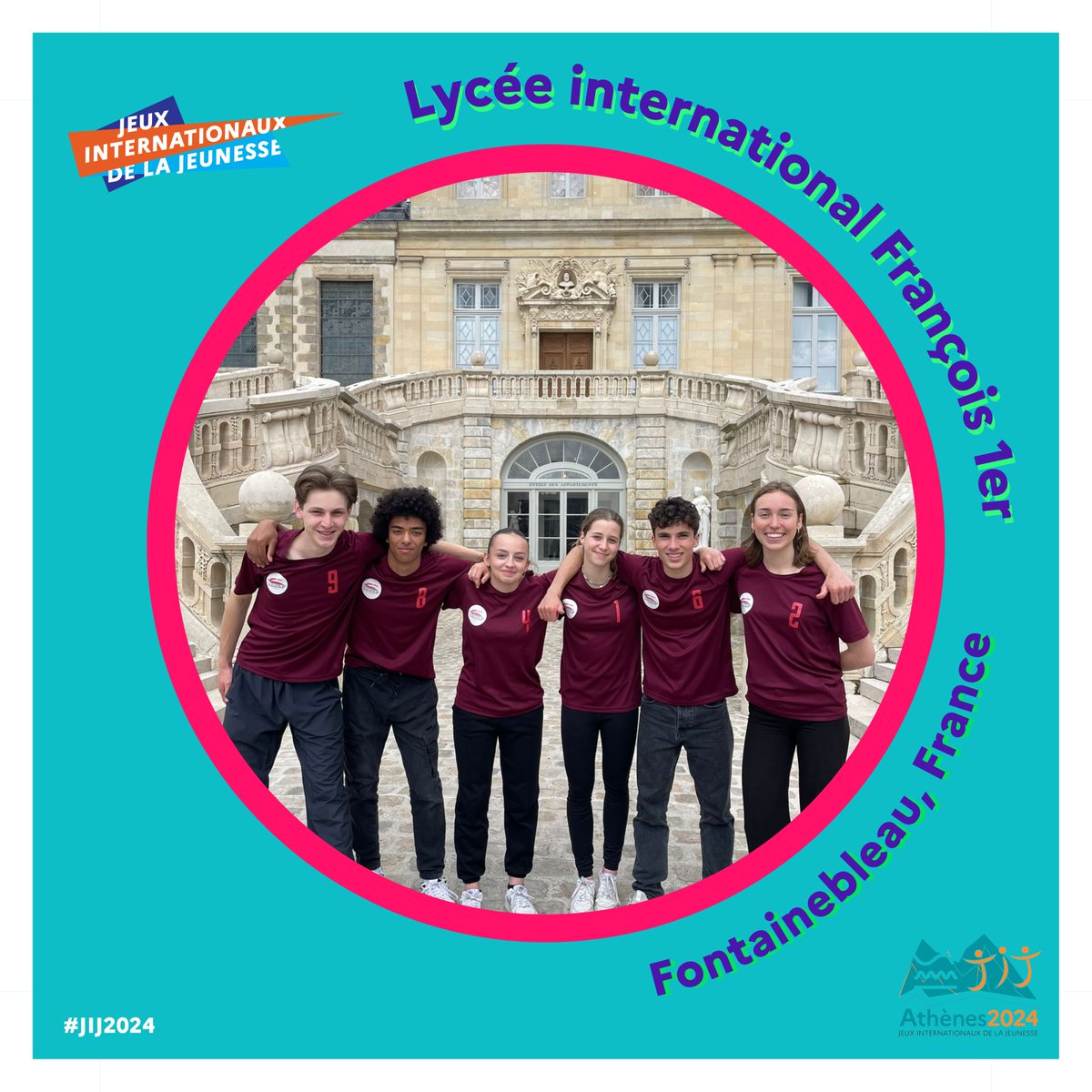 #JIJ2024 🏄‍♀️🏄‍♂️ Dernière vague de présentation de quelques équipes parmi les 64 😍 Voici l’équipe du lycée international François 1er à Fontainebleau en France (académie de Créteil) 🔥 Allez lire leur message sur Instagram : instagram.com/p/C7UJebNt3ke/