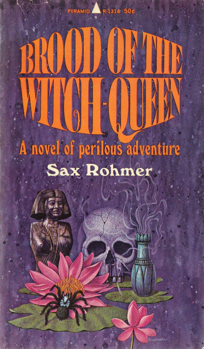Who's ready to get occult Saxy!? New review up on the blog/youtube of this 1918 horror classic: Brood of the Witch Queen by Sax Rohmer #horrorbooks thebookgraveyard.blogspot.com/2024/05/brood-…
