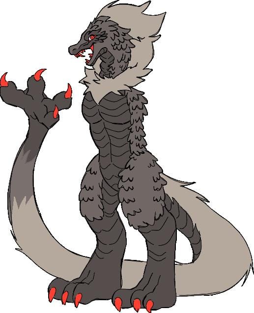 Anguirus1955's tweet photo. Hey, this is my first post here. I wanted to show you a drawing I made of a kaiju character I have, his name is Kobra.
I'm not sure about what I'll do with this account, maybe share a few drawings and kind of archive them here so, yeah, that's kinda it. :) https://t.co/rnKqSYbqi1