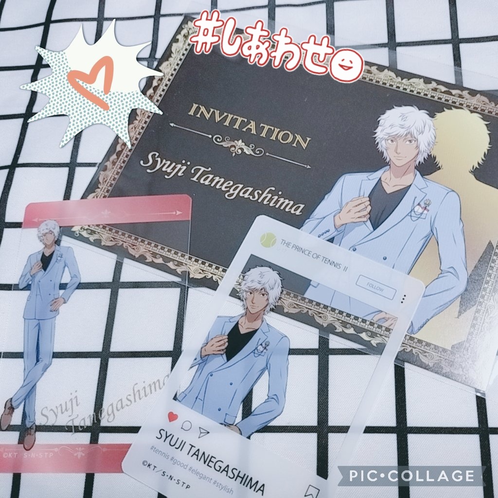 【🎾】昨日買ったり貰ったりいただいたものたち🎁ブレスレットは選んで買えたの良かったし、アクリルコースターは思ったより薄くてスケスケだぜ!❄そしてさらすぱさんにパイセンいただいてしまった!テニプリスト行けなかったから嬉しい😭ありがとうございました🙌 