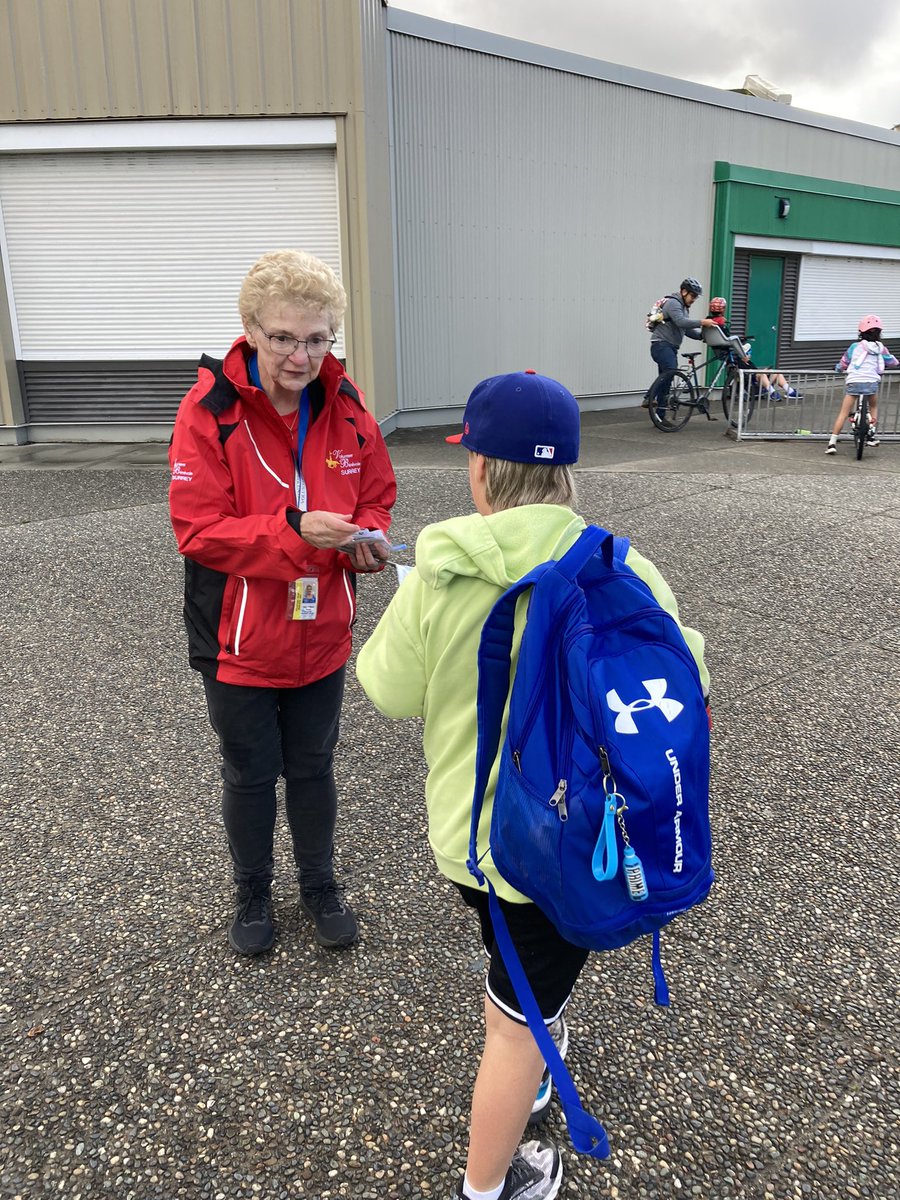 Active transportation like walking or riding scooters or bikes is not only beneficial for your overall wellness but it also reduces congestion in school zones. During #walkingwednesdays students are excited to get their walking passports  signed by officers &amp; volunteers