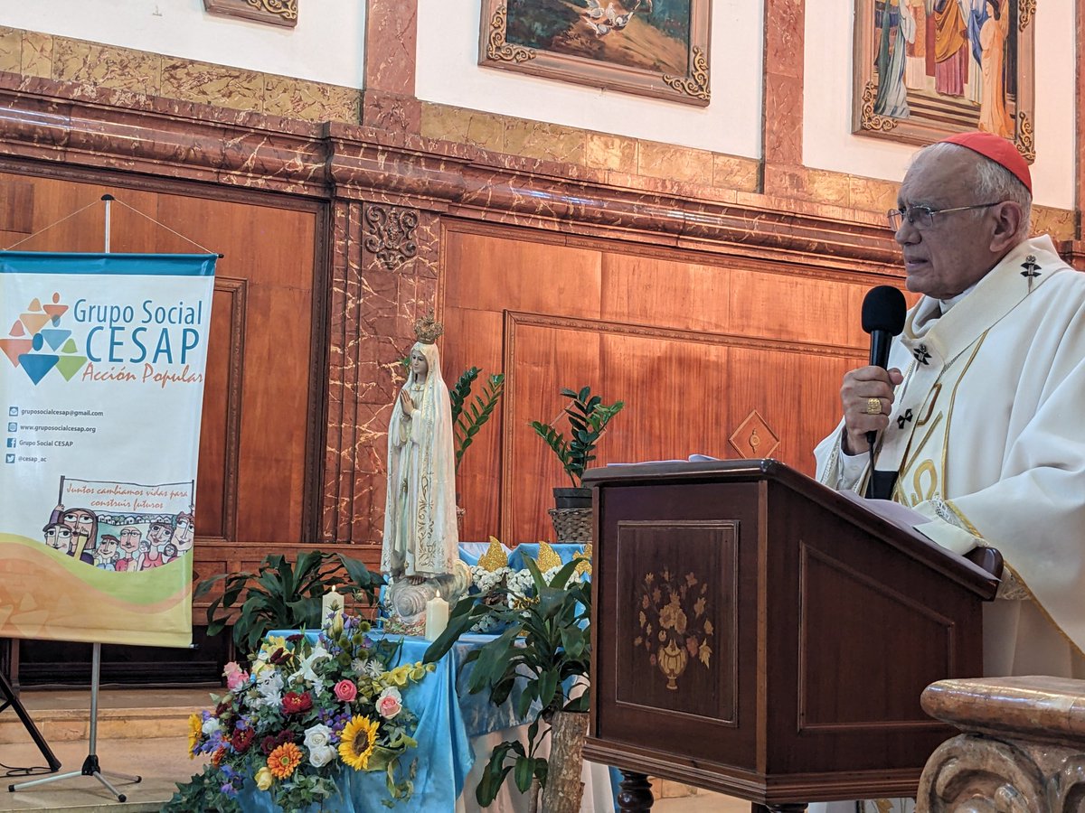 cedisuc_ve's tweet photo. #23May • En este momento se desarrolla la Misa Solemne en celebración de los #50AñosDeAcciónPopular https://t.co/tqlWNahxhk