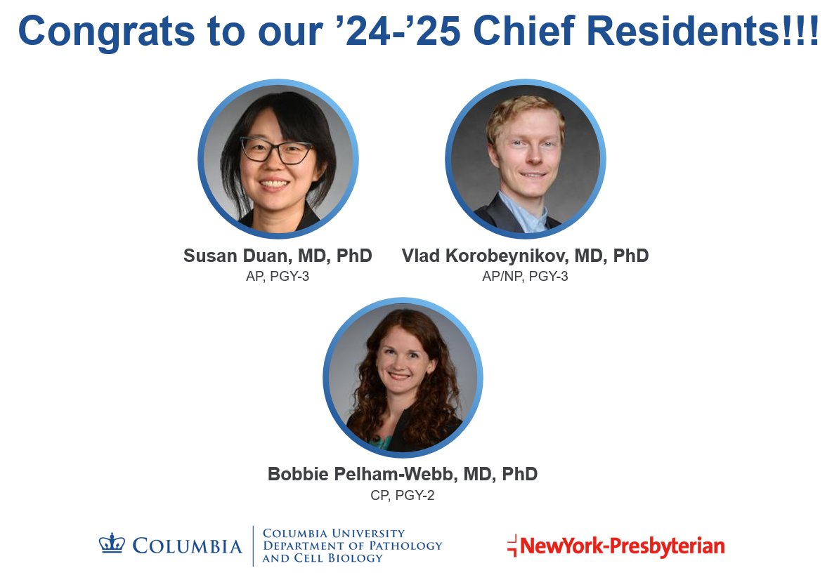 Columbia Pathology Residency tweet media