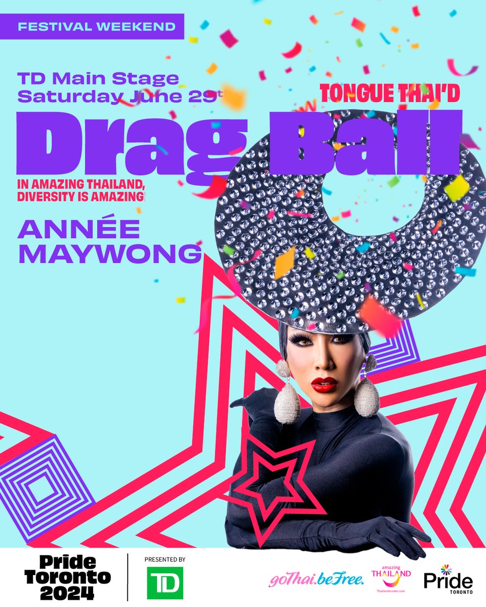 Pangina Heals & House of Heals in partnership with Tourism Thailand, showcase 5 Thai Queens representing the astounding diversity & incredible LGBTQI+ acceptance in Thailand. Experience it for yourself @AmazingThailand @gothaibefree
#BePrideToronto #PrideToronto2024 #AnnéeMaywong