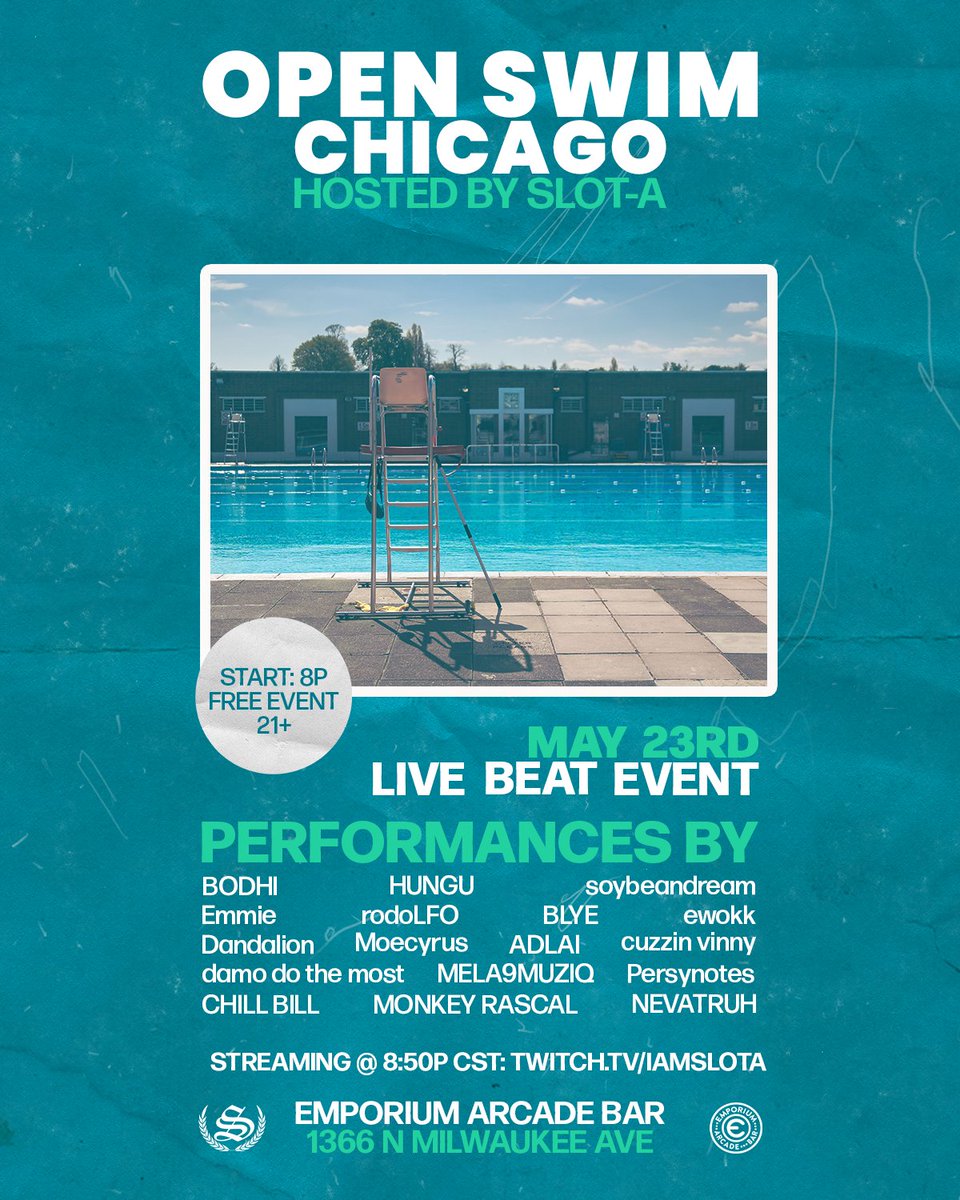 fdabs___'s tweet photo. Slide tonight @EmporiumChicago  Wicker Park https://t.co/dy25sOa5w8