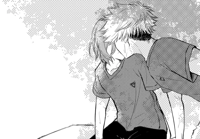 既刊から抜粋もしようとしたけどね…40p中20pくらいヤってるだけの本だったのに3回しか💋してなくてびっくりしたね……これからはもっとしようね 