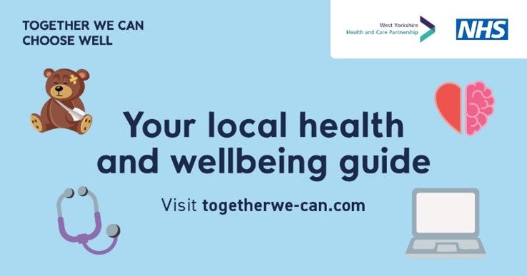 Healthcare services across West Yorkshire are extremely busy. If you do become unwell, it is important that you get the right care in the right place. togetherwe-can.com provides information on choosing the right healthcare service for your needs 💙