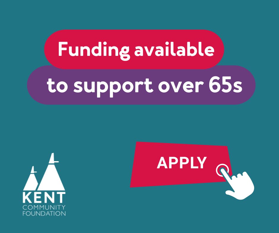 KentCommunity's tweet photo. Does your organisation support disadvantaged elderly people to be independent, healthy and socially included? 

🫴  Funding available to benefit people over 65 years of age

✍️Find out more about the Pargiter Trust &amp; apply here https://t.co/Y8Z9CURHT6

#charity #funding https://t.co/8McjuXOhYi