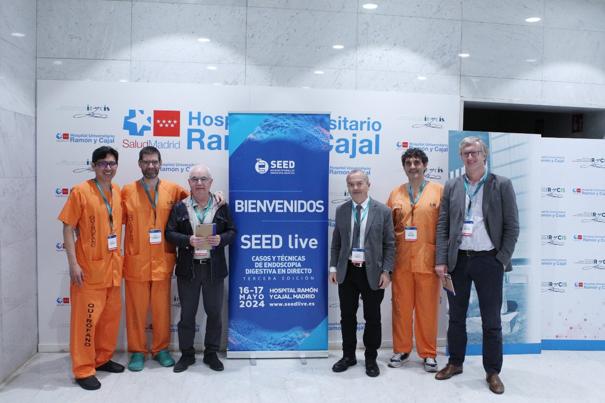 🗣️Desde la SEED queremos agradecer a todos el éxito rotundo del #SEEDLive2024, que tuvo lugar los pasados días 16 y 17 de mayo, en el 📍Hospital Ramón y Cajal de Madrid.

👀 Estad atentos...
