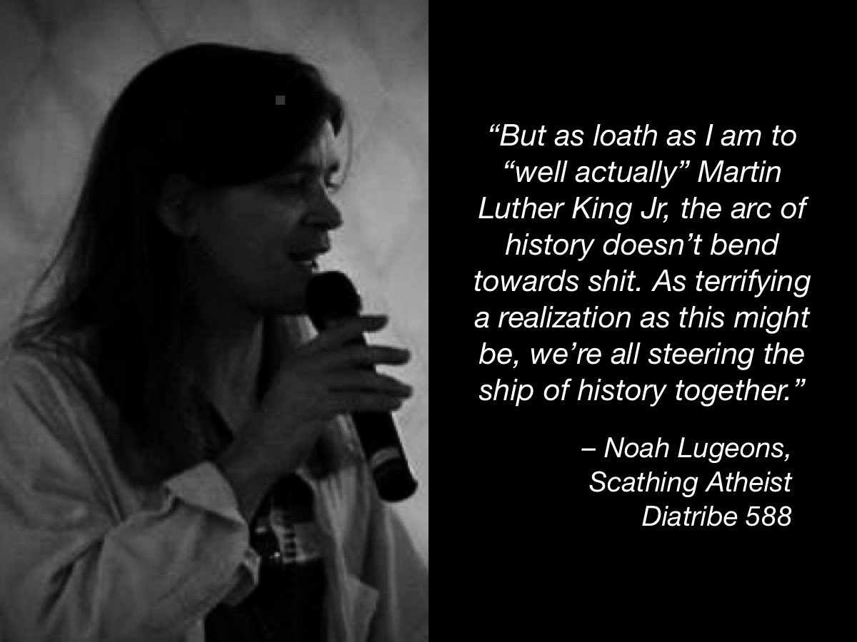 #ScathingAtheist 588 Diatribe by Noah Lugeons (5/23/24) 🔊: audioboom.com/posts/8510147-…