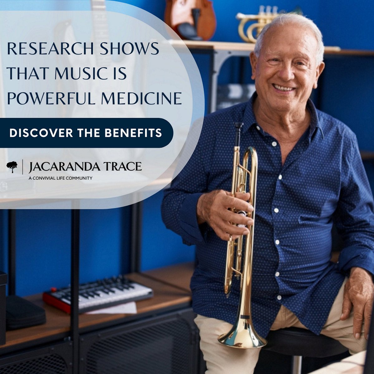 Music plays an important role for people of every age, but the benefits are astonishing for older adults. 🎵 Read on to discover the full benefits: nuvi.me/nlkii3 

#music #jacarandatrace #veniceflorida #seniorliving #retirement #seniors #independentliving