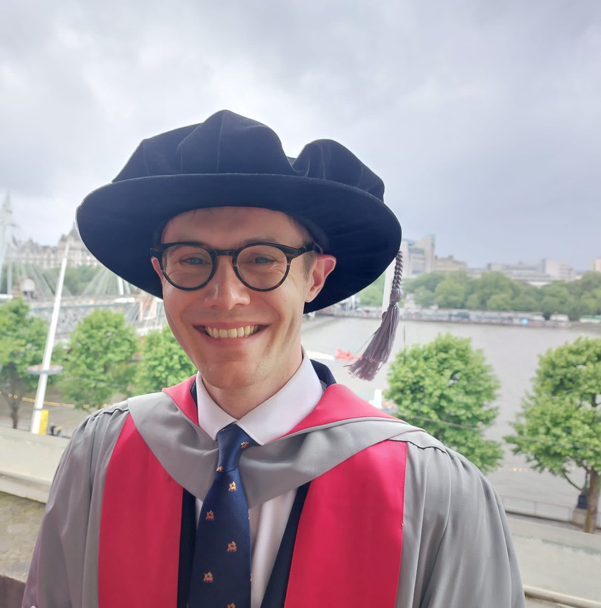 Rob Thompson (@robthompson1906) on Twitter photo Proud to graduate with my PhD and a new hat 🎓 Thank you to all my teachers over the years, to Shirli Gilbert, my brilliant supervisor, to <a href="/uclhjs/">UCL Hebrew & Jewish Studies</a>, a wonderful academic community, and to <a href="/wolfsonfdn/">Wolfson Foundation</a> for a Postgraduate Scholarship which made my research possible. Proud to graduate with my PhD and a new hat 🎓 Thank you to all my teachers over the years, to Shirli Gilbert, my brilliant supervisor, to <a href="/uclhjs/">UCL Hebrew & Jewish Studies</a>, a wonderful academic community, and to <a href="/wolfsonfdn/">Wolfson Foundation</a> for a Postgraduate Scholarship which made my research possible.