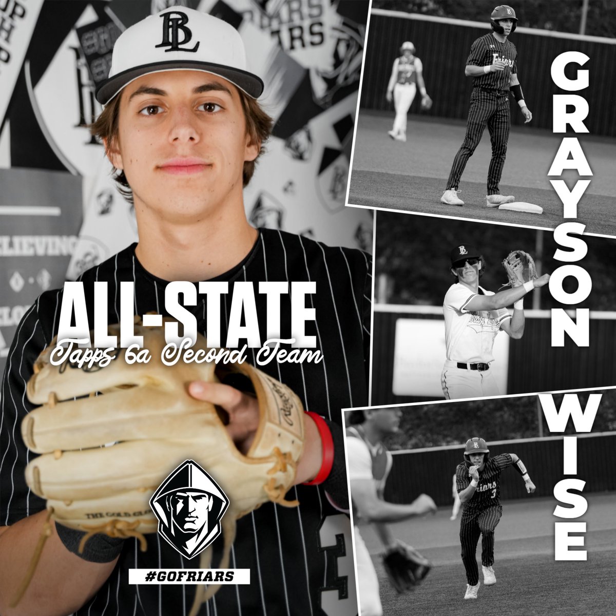 𝐒𝐄𝐂𝐎𝐍𝐃 𝐓𝐄𝐀𝐌 𝐀𝐋𝐋-𝐒𝐓𝐀𝐓𝐄
Grayson Wise
Xavier Perdomo

#GoFriars // #FriarBB