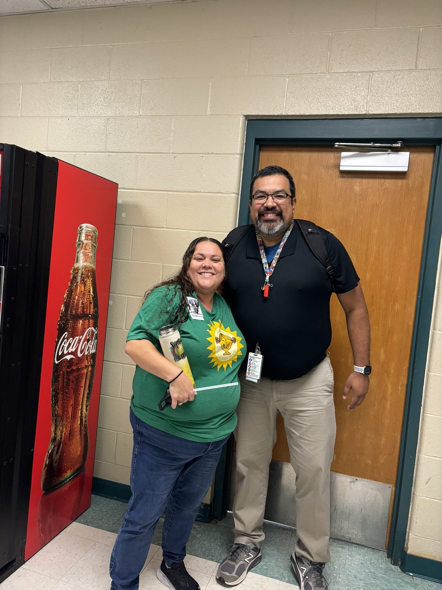 maranda_luna13's tweet photo. Yay! @Jr3Abel (Mr. Martinez)is teacher of the week @NISDStinson we are so happy for you. Thanks for being awesome without even trying!  #skyhawkpride #vhawks https://t.co/ywQuAEdHxu