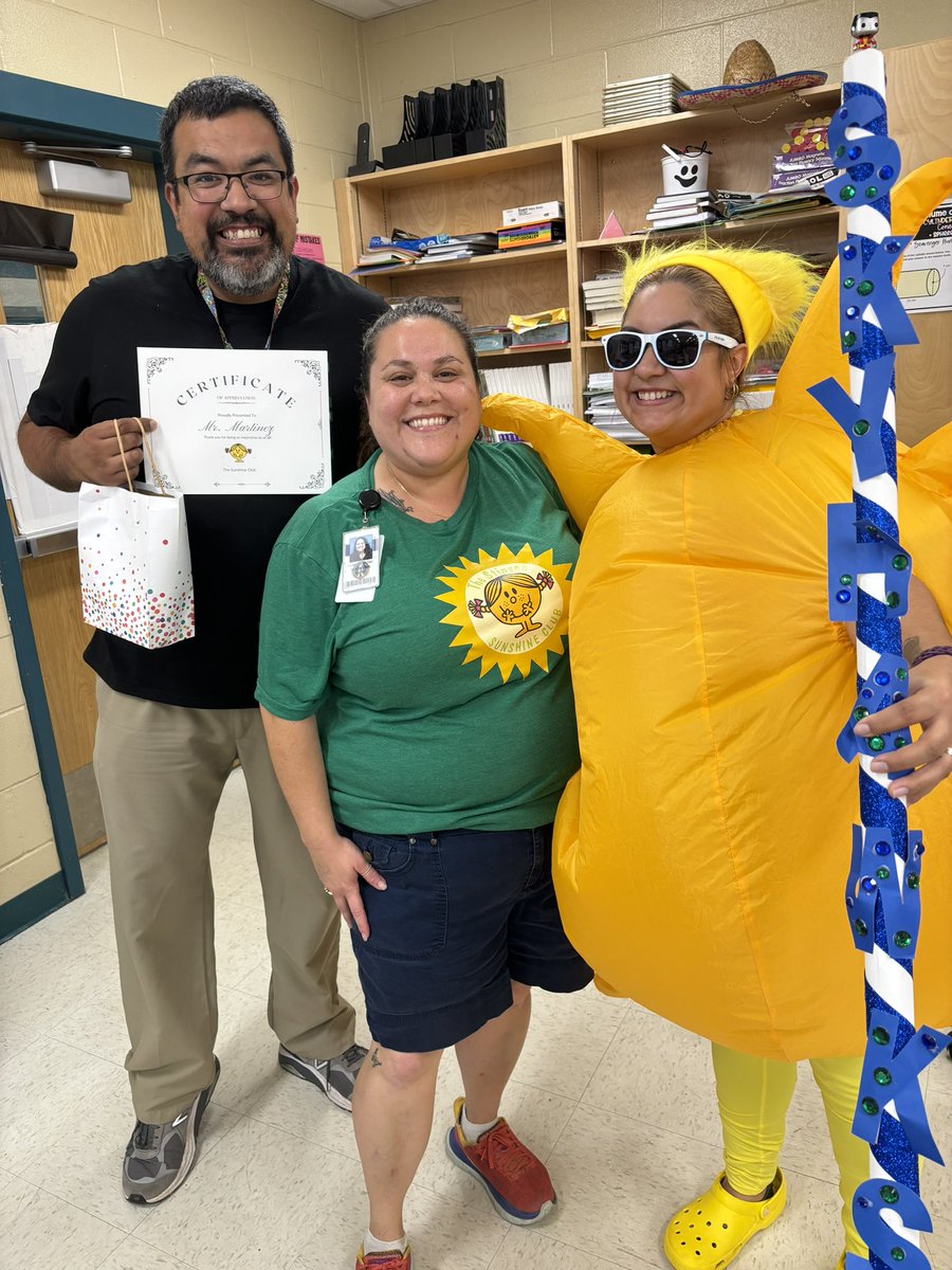maranda_luna13's tweet photo. Yay! @Jr3Abel (Mr. Martinez)is teacher of the week @NISDStinson we are so happy for you. Thanks for being awesome without even trying!  #skyhawkpride #vhawks https://t.co/ywQuAEdHxu