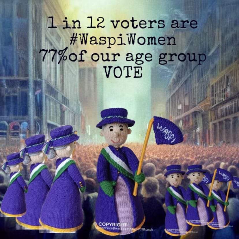 WASPI_2018's tweet photo. #GeneralElection2024 #NotGoingAway #NoSupportNoVote @Conservatives @UKLabour @LibDems @theSNP 
@westdunwaspi @WaspiLewes2018 @2018_waspi @WaspiFalkirk @Waspiwlothian https://t.co/bb9v8PHYiq