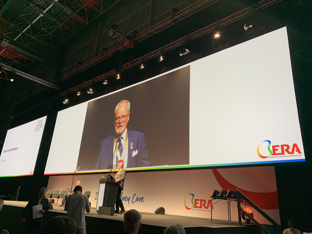 Welcome Cerimony words from Peter Stenvinkel! ERA Congress 2024