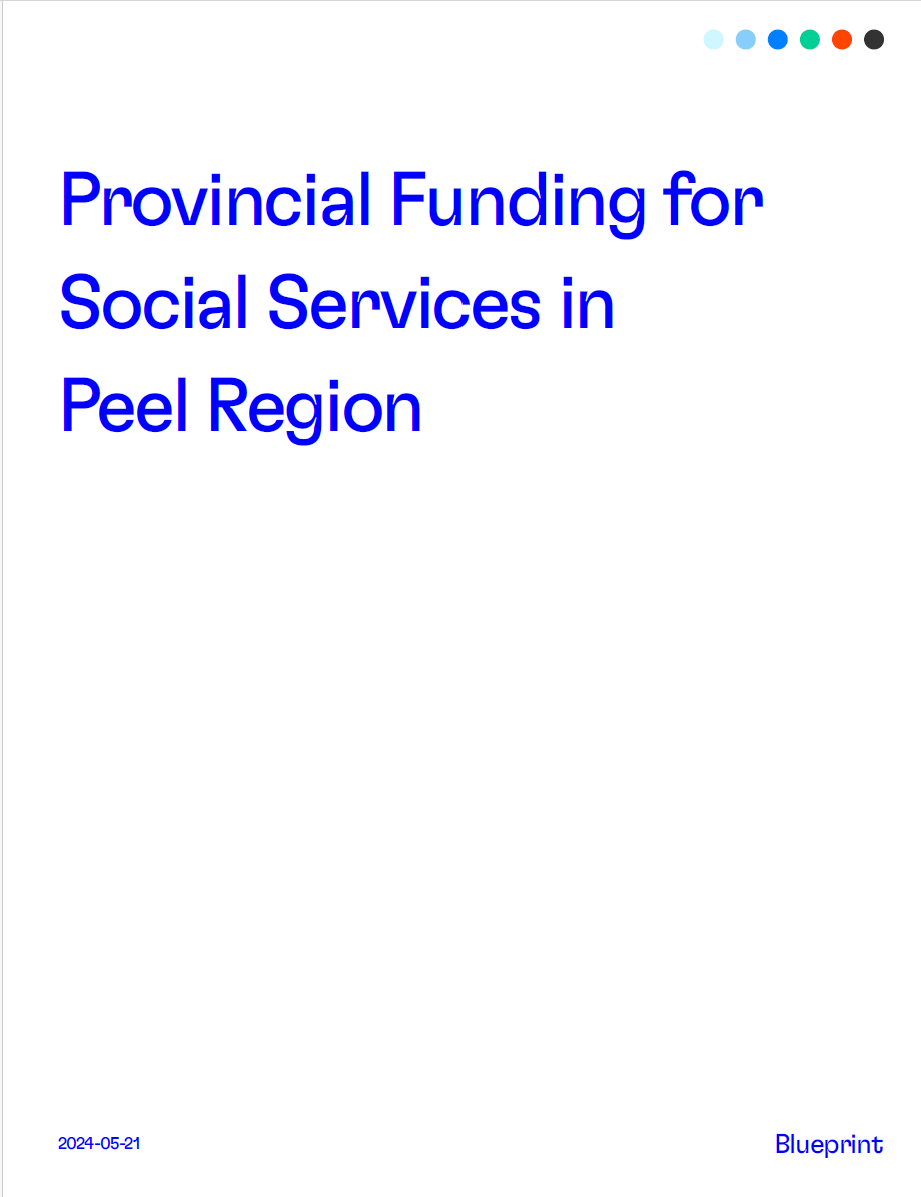 Today we publish our brand new Analysis of funding for Peel (link in bio). It was compiled by <a href="/Blueprint_ADE/">Blueprint</a> and its full of Not So Fun Facts.  #MississaugaTogether #PeelGetsLess