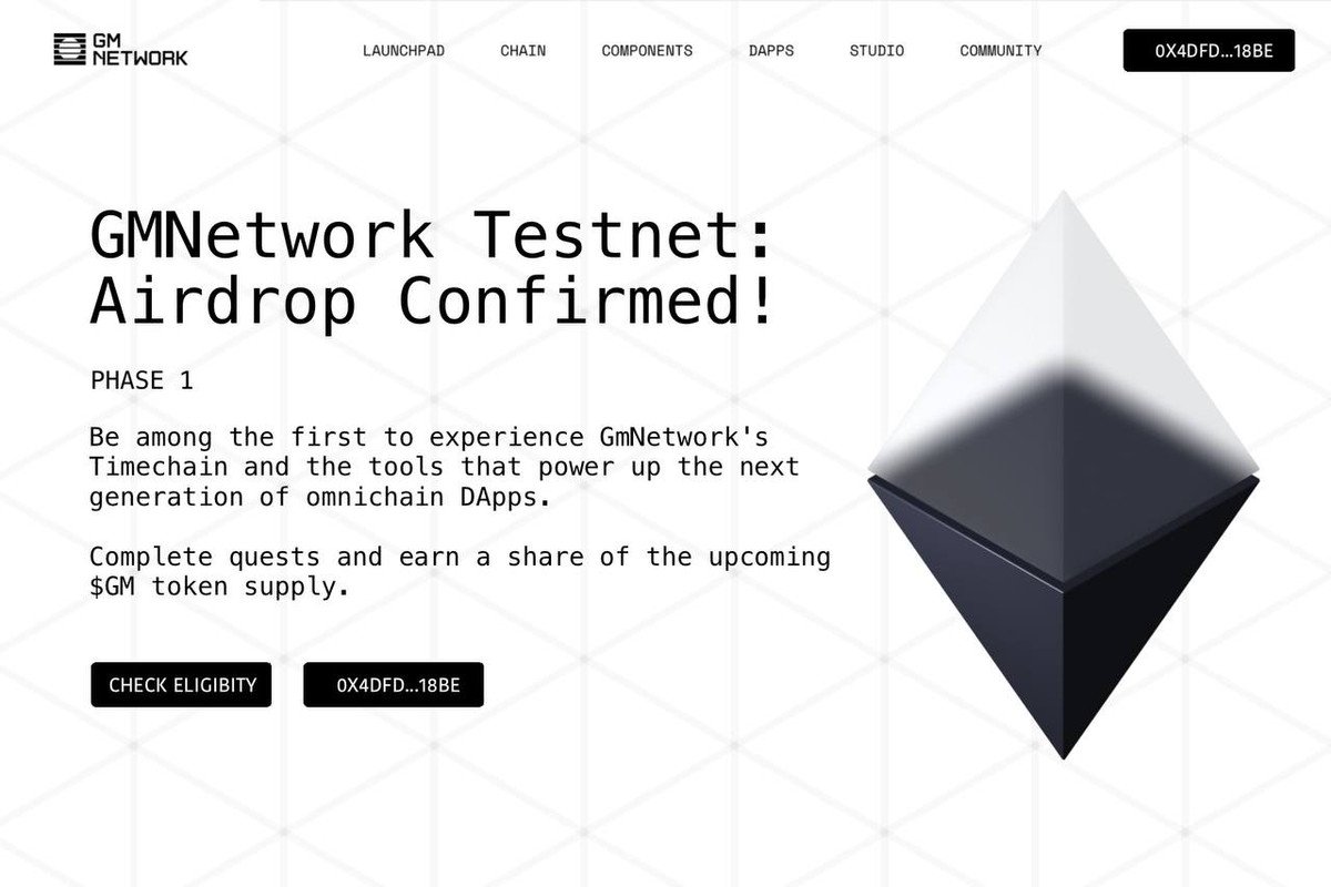 I made 11,931 $TKO in the testnet.

Now, I'm watching GmNetwork, backed by EigenLayer & AltLayer.

Confirmed token drop $GM for farming GN points.

Cost: $0
Profit: $5,000+ per one wallet.

Step-by-step strategy with video guides 👇