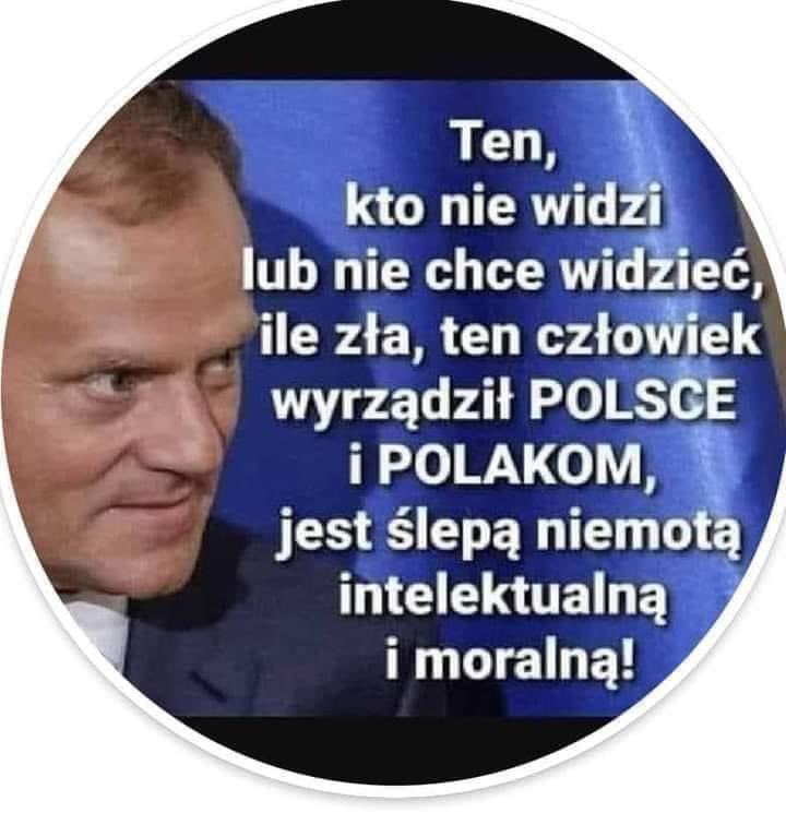 @donaldtusk Tylko trolle, patologia, nieroby i wykolejeńcy w to wierzą‼️🤮🤮
‼️‼️‼️‼️‼️