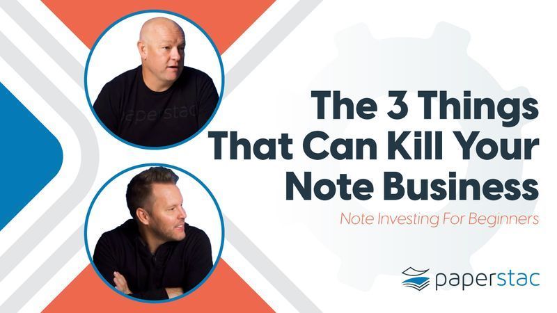 3 Things That Can Kill Your Note Investing Business
buff.ly/4bnJfaB

#noteinvesting #investingforbeginners #realestateinvesting #PaperstacPodcast