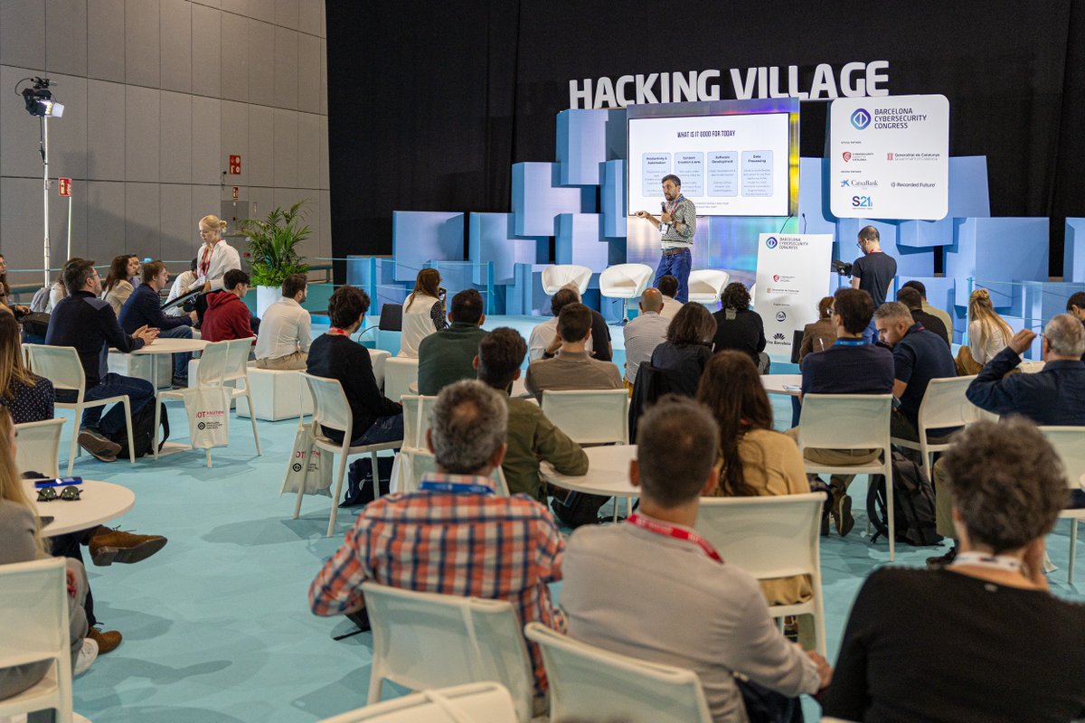 🔓 The @BcnCyberCon showcases tools and expertise to reinforce digital protection, addressing the pressing need for advanced cybersecurity amidst the surge in cyber-attacks targeting various sectors. 📍 Gran Via venue #BCC24