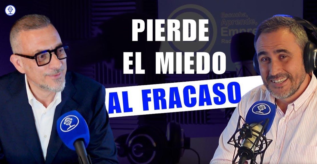 ¡Nuestro presi @raul_eboca en el #podcast 🎤 de #EmprendeRadio! 📈Un ratico agradable e interesante charlando sobre temas de #organización y #empresa 🦸‍♂️¡Pierde el miedo al fracaso y levántate cada mañana con el propósito de cambiar las cosas! youtu.be/hrIITj97Cvw?si…