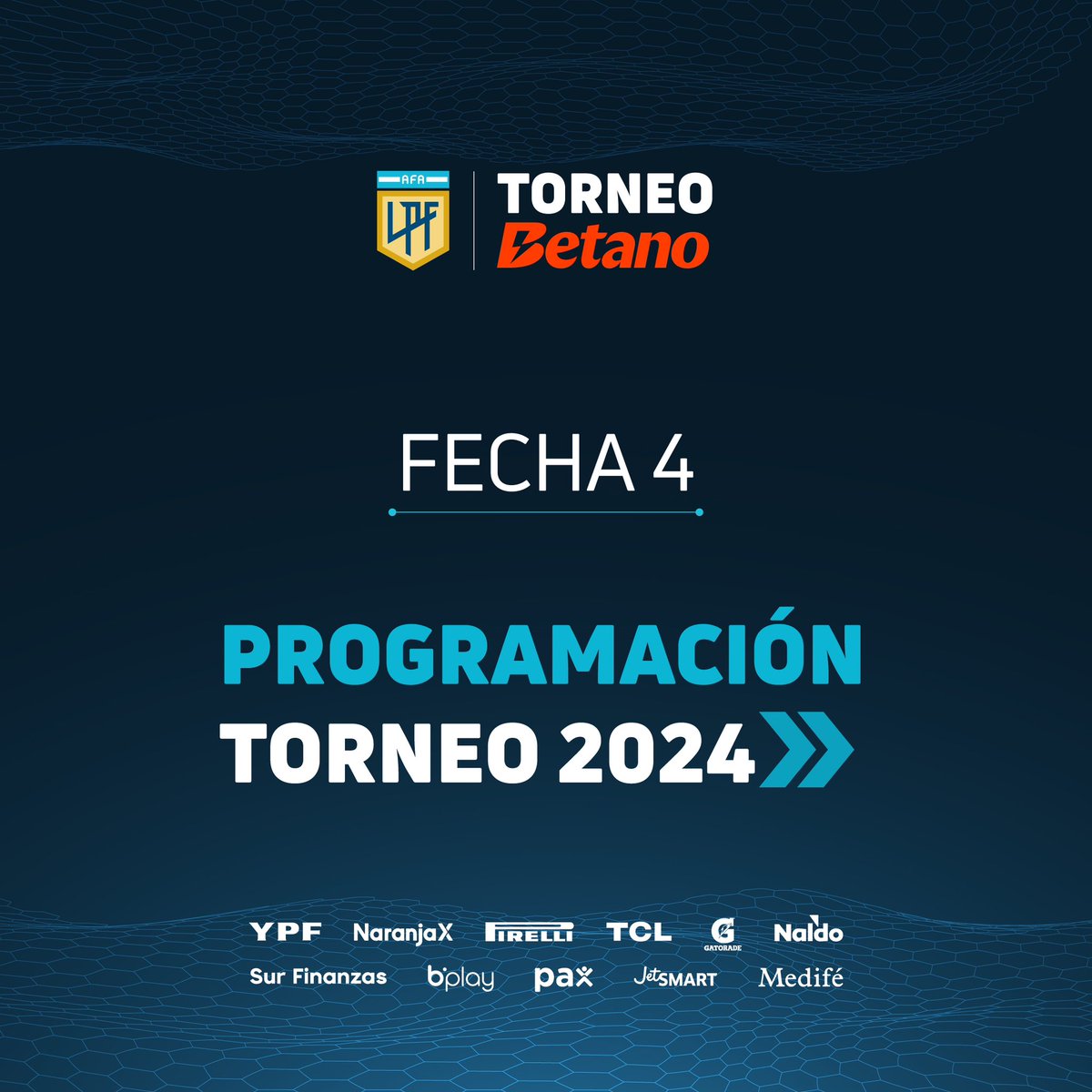 El partido de la #fecha4 del #TorneoBetano 2024 🏆, entre @barracascentral y @CAHuracan, que estaba programado para el lunes 3 de junio, se pasa para el martes 4 a las 15.30 hs, en el Estadio de @prensariestra, por cuestiones de disponibilidad de escenarios y jurisdicción. Cabe