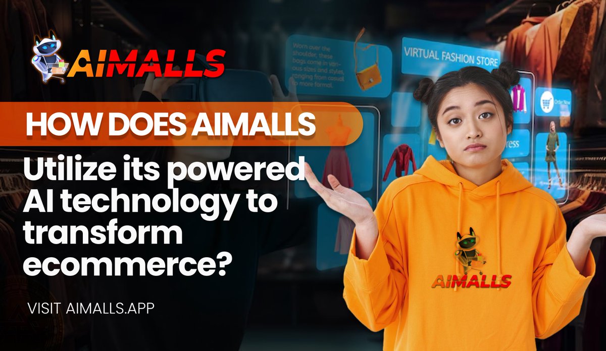 🤔How does AiMalls utilize its powered AI technology to transform ecommerce?

🛍️ #AiMalls appears to be a forward-thinking company that leverages the latest technologies to create an efficient and customer-centric e-commerce experience. Its integration of blockchain and AI