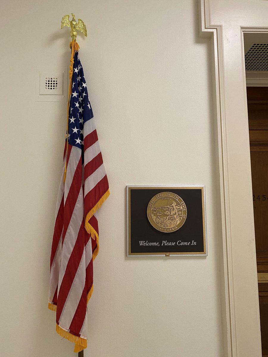 This is the American flag outside my office. Unlike conservative Supreme Court Justice Samuel Alito, I do not fly the American flag upside down.