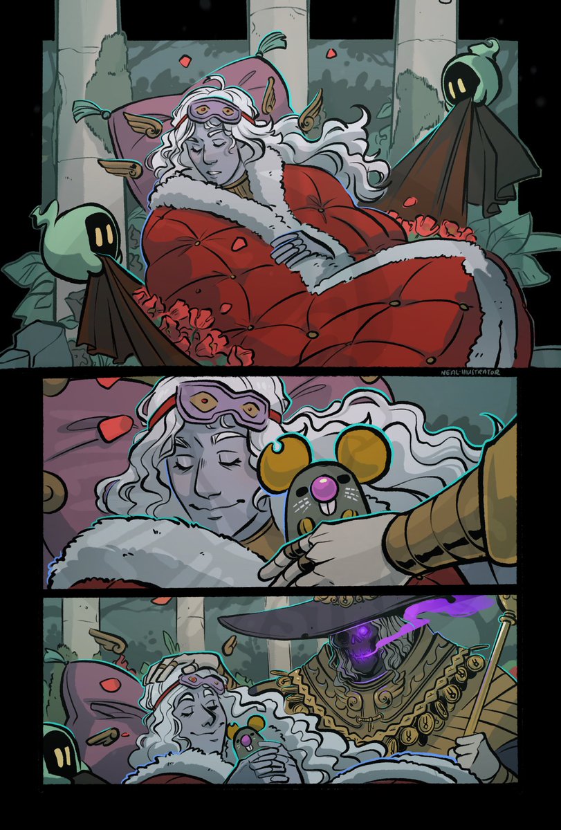 IllustratorNeal's tweet photo. Sleep well dear brother #Hades2 https://t.co/XWue3voXON