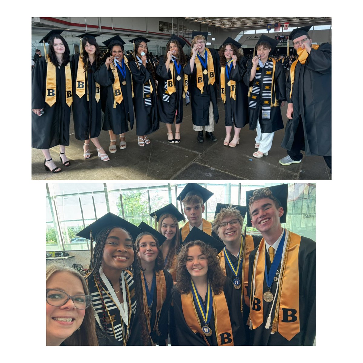 So incredibly proud of these graduates! Burke Theatre will miss you -stay in touch! #Class2024 #BulldogPride #BulldogsForever