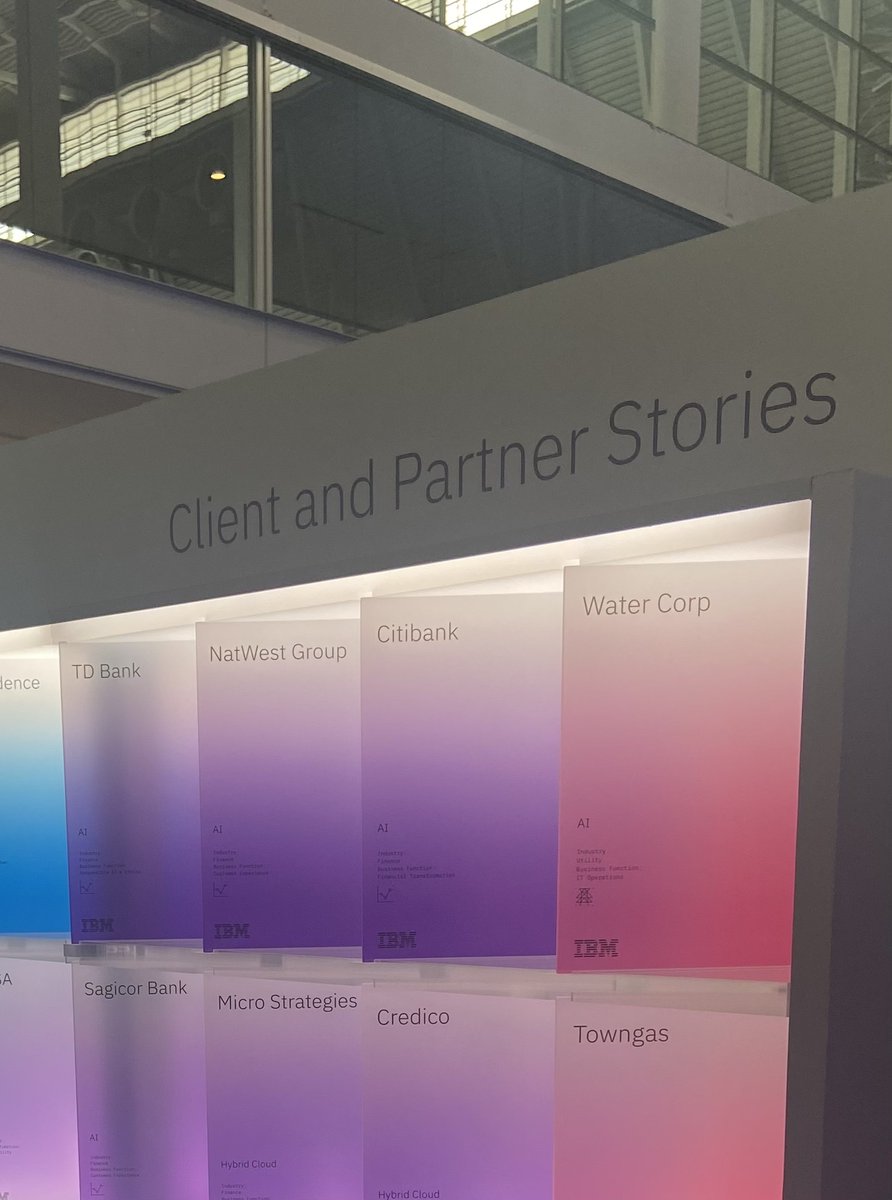 Last week's #IBMThinkConference2024 unveiled new #AI strategies, collaborations and solutions while also spotlighting our own #DataVault solution!  ibm.co/4aG23kk

#IBMThink2024 #AI #Innovation