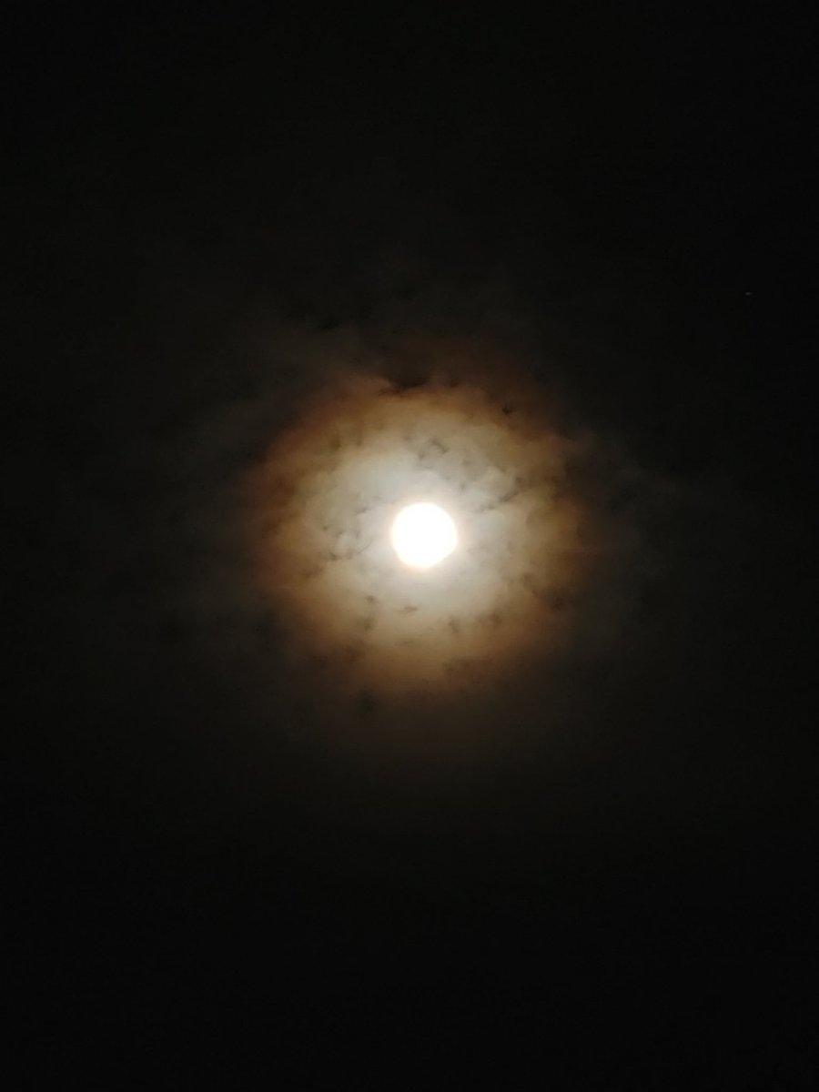 フラワームーン🌕️ 綺麗な満月の夜でした🌃 #満月のフォーチュン youtu.be/yyHSU5NtGRI?si…