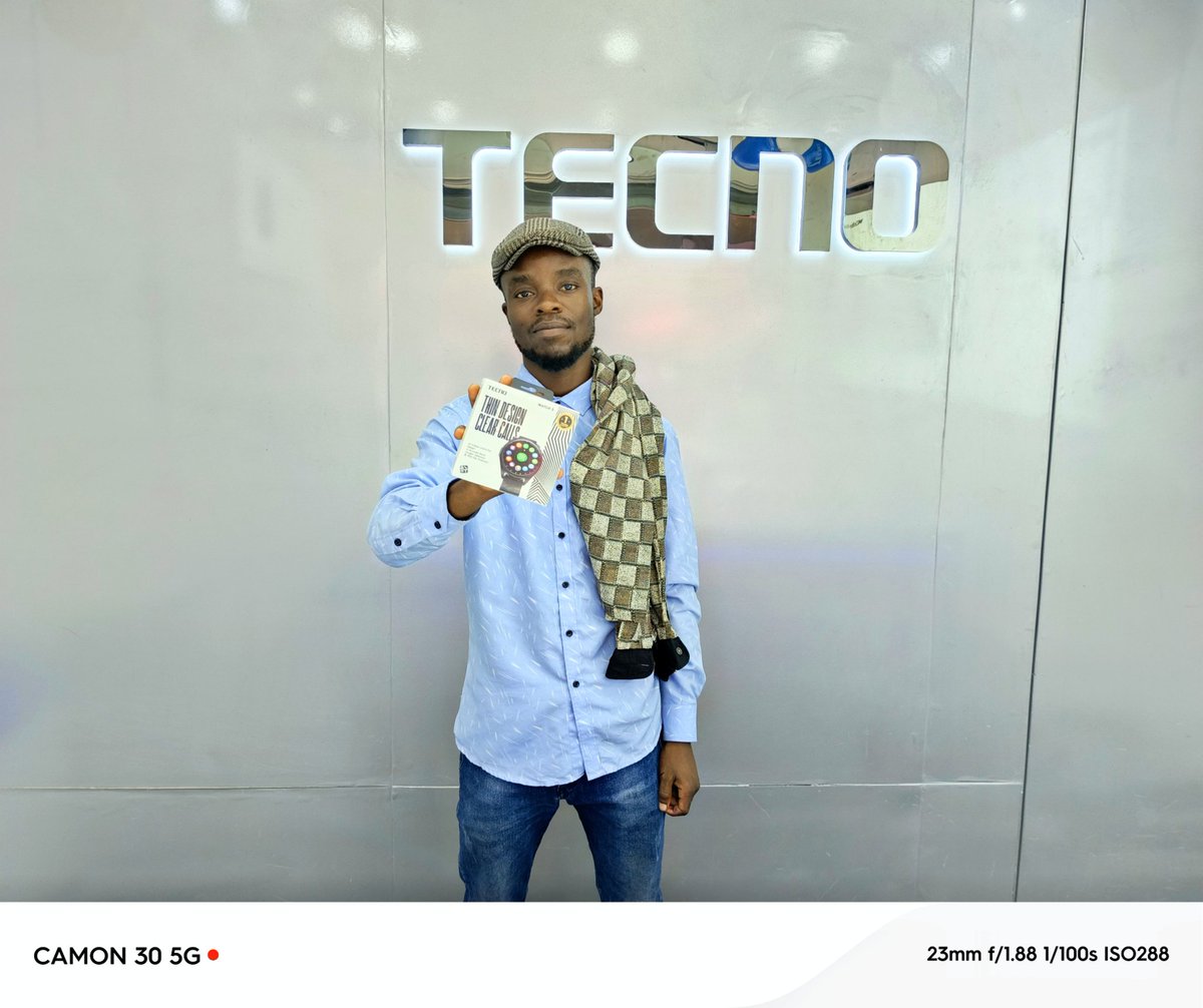 Wapwa leo tumefikiwa🔥 Repost Challenge.

Leo nataka nisambaze upendo kwenu nitatoa GIVE AWAY ya TECNO SMARTWATCH PRO 2, yenye thamani ya 120,000! 

1. Qoute tweet post yangu tag mtu mmoja unaetamani hii SMARTWATCH na sababu gani?

Repost Nyingi zaidi yatakuwa Mshindi 24hrs.👇