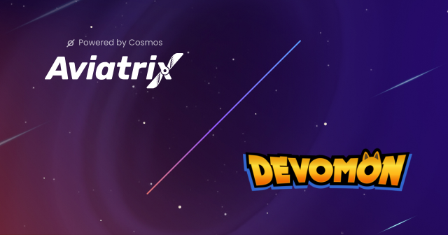 📍BIG ANNOUNCEMENT 🎉

Exciting collaboration with @OfficialDevomon 🔥

🔗Devomon x Aviatrix (Scorum)  ✅

💰: 50 Whitelist Spots
⏳: 7 Days

To enter: 
1. Follow @Aviatrix_game and @OfficialDevomon on twitter
2. RT and ❤️ this tweet
3. Join devomon.ink/discord
4. Comment