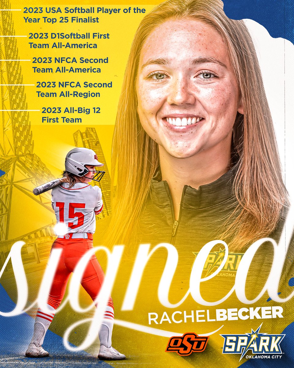 How ‘bout them 𝐜𝐨𝐰𝐠𝐢𝐫𝐥𝐬🍊

@cowgirlsb Alum Rachel Becker joins the Spark for the 2024 season! ⚡️ Link in bio for full story. 

#BeTheSpark