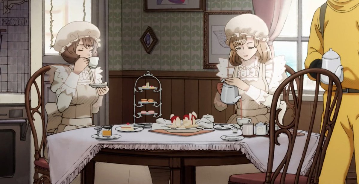 “อา…เอาแบบนั้นก็ได้”

ชายสวมแว่นเลือกจะยอมทำตามคำขอ เขาแทบลืมไปเสียสนิทว่าครูฝึกของเหล่าลิมโฟไซต์นั้นเคร่งครัดมากเพียงใด แม้ว่านั่นจะนับเป็นแมคโครฟาจด้วยกันก็ตาม

หลังจากผ่านไปไม่นาน พวกเขาได้ก็มาถึงห้องพักแล้ว