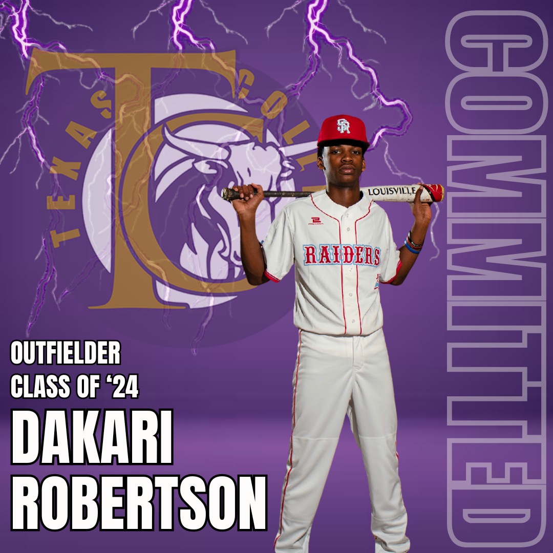 <a href="/Raider_Bseball/">Skyline_Baseball</a> outfielder Dakari Robertson c/o '24 has committed to further his 📚/⚾️ career at <a href="/TCSteersNAIA/">TC Steers Baseball</a>🔥🔥  Congrats to him and his family!! 
"The Sky is the Limit" ⛅️

#alwaysaraider
#booksoverbaseball 
<a href="/Skyline_Raiders/">Skyline High School</a>